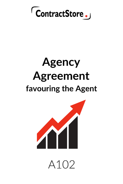 Agency Agreement Template (Favouring the Agent)