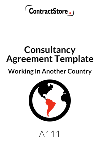Consultancy Agreement Template – Working In Another Country