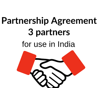 Partnership Agreement – 3 Partners (India)