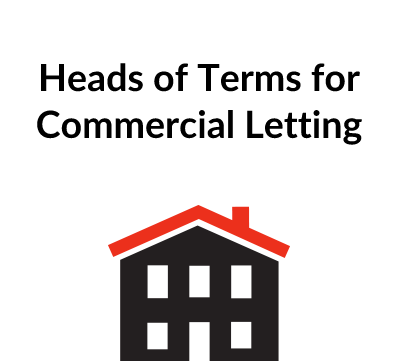Heads of Terms for Commercial Letting
